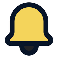 notification filled line icon