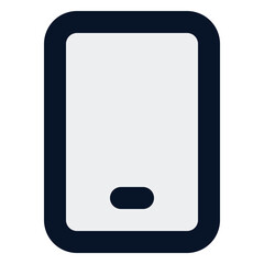 handphone filled line icon