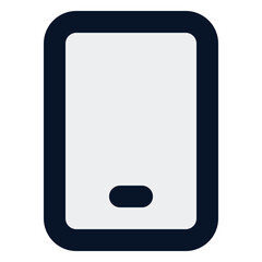 handphone filled line icon