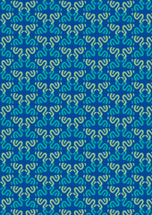 seamless pattern with abstract shapes