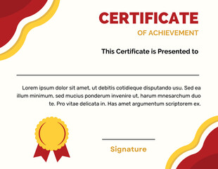 Certificate of Achievement