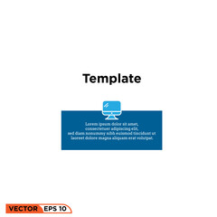 Icon vector graphic of Quotes template