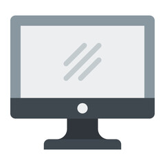 Computer flat icon