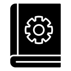 Manual Book glyph icon