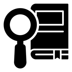 Search glyph icon