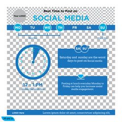 Icon vector graphic of social media time line