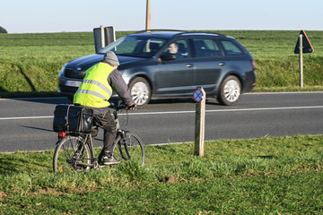 velo cycliste piste cyclable circulation Belgique travail emploi job