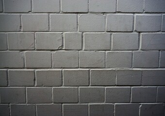 Naklejka premium Weiße alte Backsteinwand als Hintergrund 