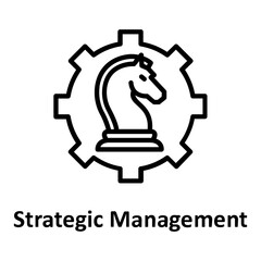 Business technology, management Vector Icon which can easily modify or edit

