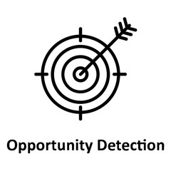 Bullseye, objective Vector Icon which can easily modify or edit

