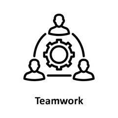 Collaboration, group Vector Icon Fully Editable

