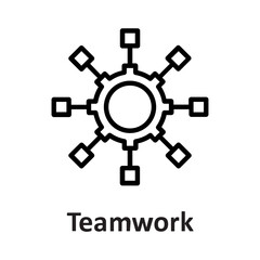 Business, cogwheel Vector Icon which can easily modify or edit

