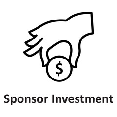 Dollar, equity Vector Icon which can easily modify or edit

