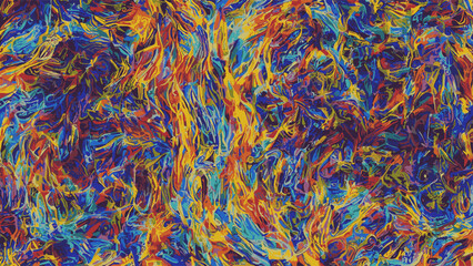 Exquisite rainbow abstract 3d abstract mix of vintage and modern design on a background