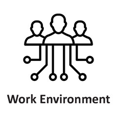 Management, organizational psychology Vector Icon

