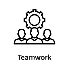 Cogwheel, management Vector Icon

