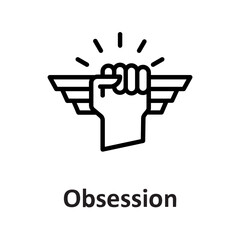 Fist, grip Vector Icon

