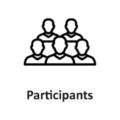 Collaboration, group Vector Icon

