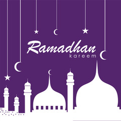 ramadan kareem greeting design