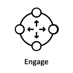 Absorb, engage Vector Icon

