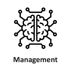 Collaboration, management, Vector Icon

