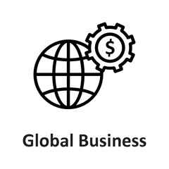 Business management, cogwheel Vector Icon

