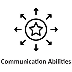 Capability, communication Vector Icon

