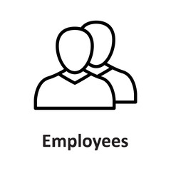 Employees, group Vector Icon


