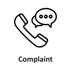 Call us, complaint Vector Icon


