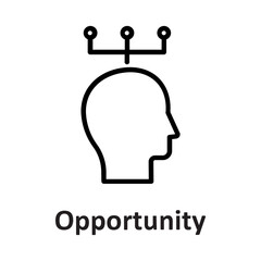 Choice, decision Vector Icon

