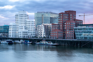 Obraz premium Düsseldorf Skyline