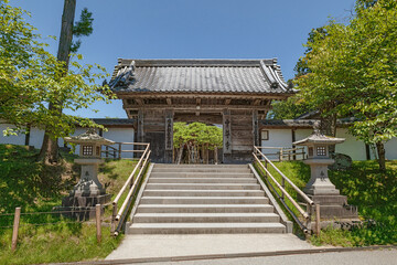 岩手平泉 中尊寺 本堂表門