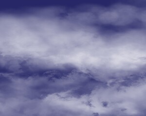 Blue sky cloudy clouds wallpaper fog texture background art print