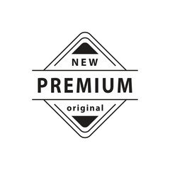 Obraz premium Premium Product label sign. Best Quality Logo Design Stamp Icon. Vector Illustration.