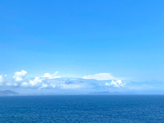 The beautiful sea level of Hainan Island, China