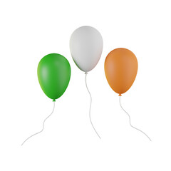 Balloon Saint Patrick 3D Illustrations