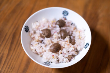 ムカゴごはん