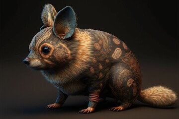 Unique ainu dog animal hybrid, amazing animals that doesn't exist! Made with generative AI