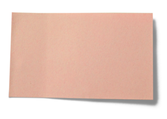 pink sticky note