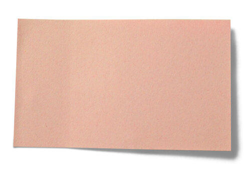 pink sticky note