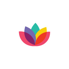 Beauty Lotus Logo Design Vector
