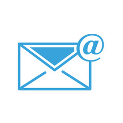 line color ,email, envelope ,icon, vector ,illustration, design logo, template, flat, style trendy, collection
