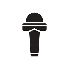 microphone ,icon ,vector ,illustration, design logo, template, flat, style trendy, collection