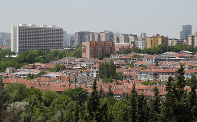 Fototapeta na wymiar Cityscape of Ankara, Turkiye
