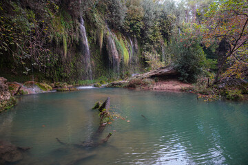 Kursunlu Waterfall in Antalya, Turkiye