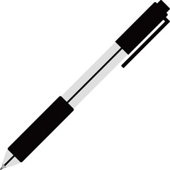 黒インクボールペンのアイコン