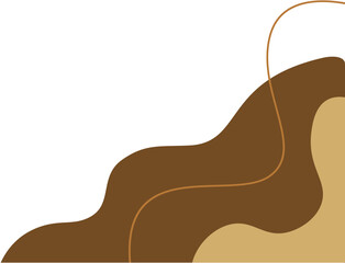 Abstract Blob Corner Vector