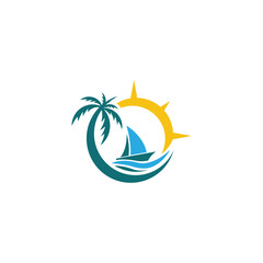 Obraz premium Logo design for the travel-related company. symbol, vector.
