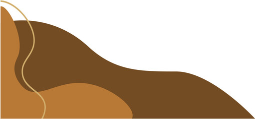 Abstract Blob Corner Vector