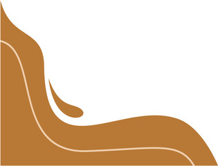 Abstract Blob Corner Vector